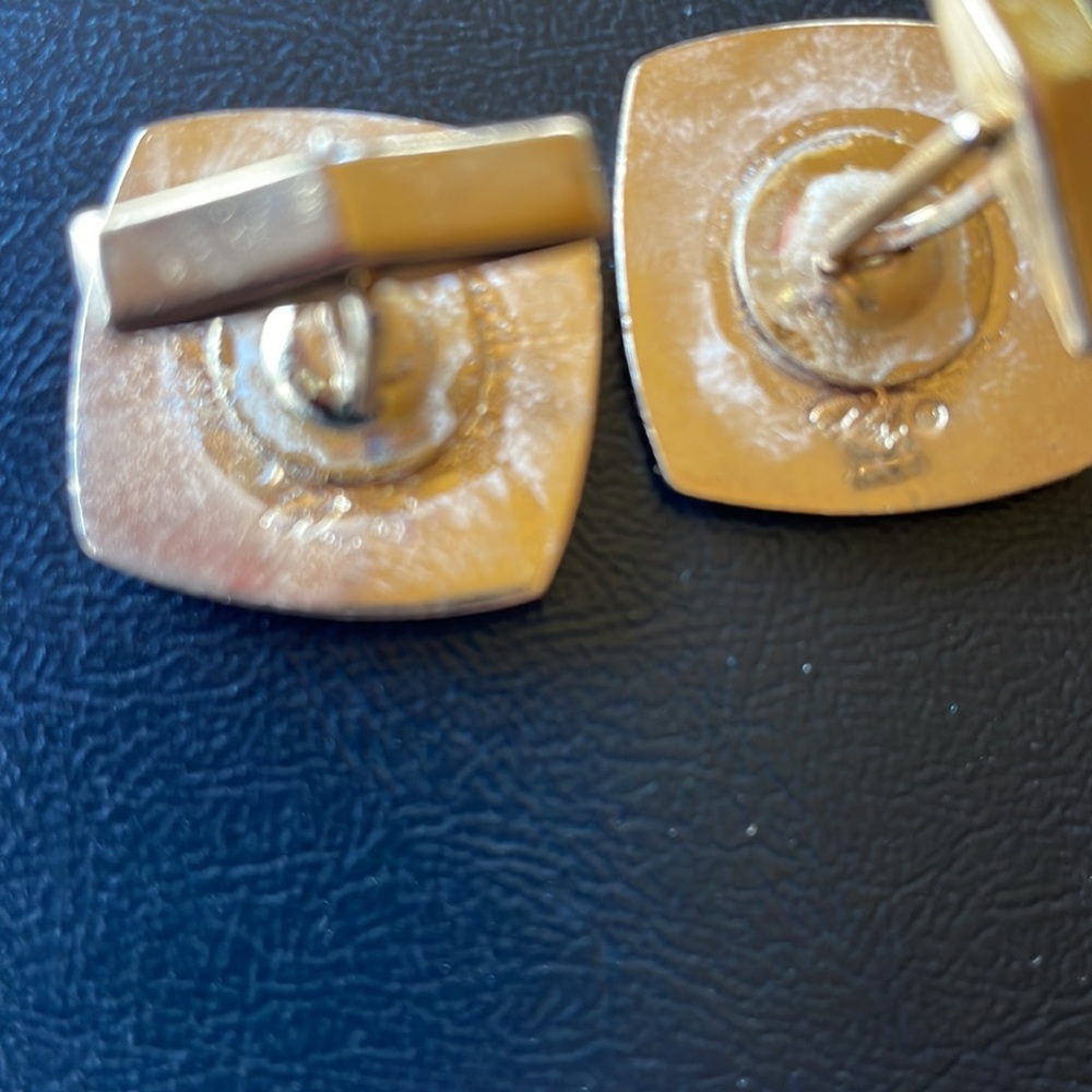 Abalone Shell Opal Cufflinks - image 4